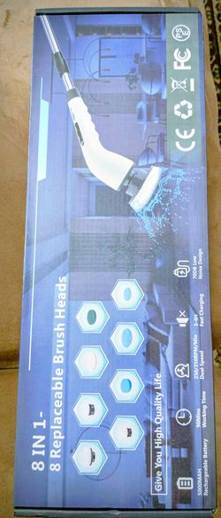 brush replacements for electric spin scrubber