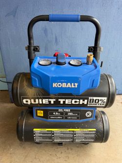 Kobalt Quiet Tech 4.3 Gal Air Compressor