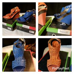 Brand New- Ladies wedges size 8.5