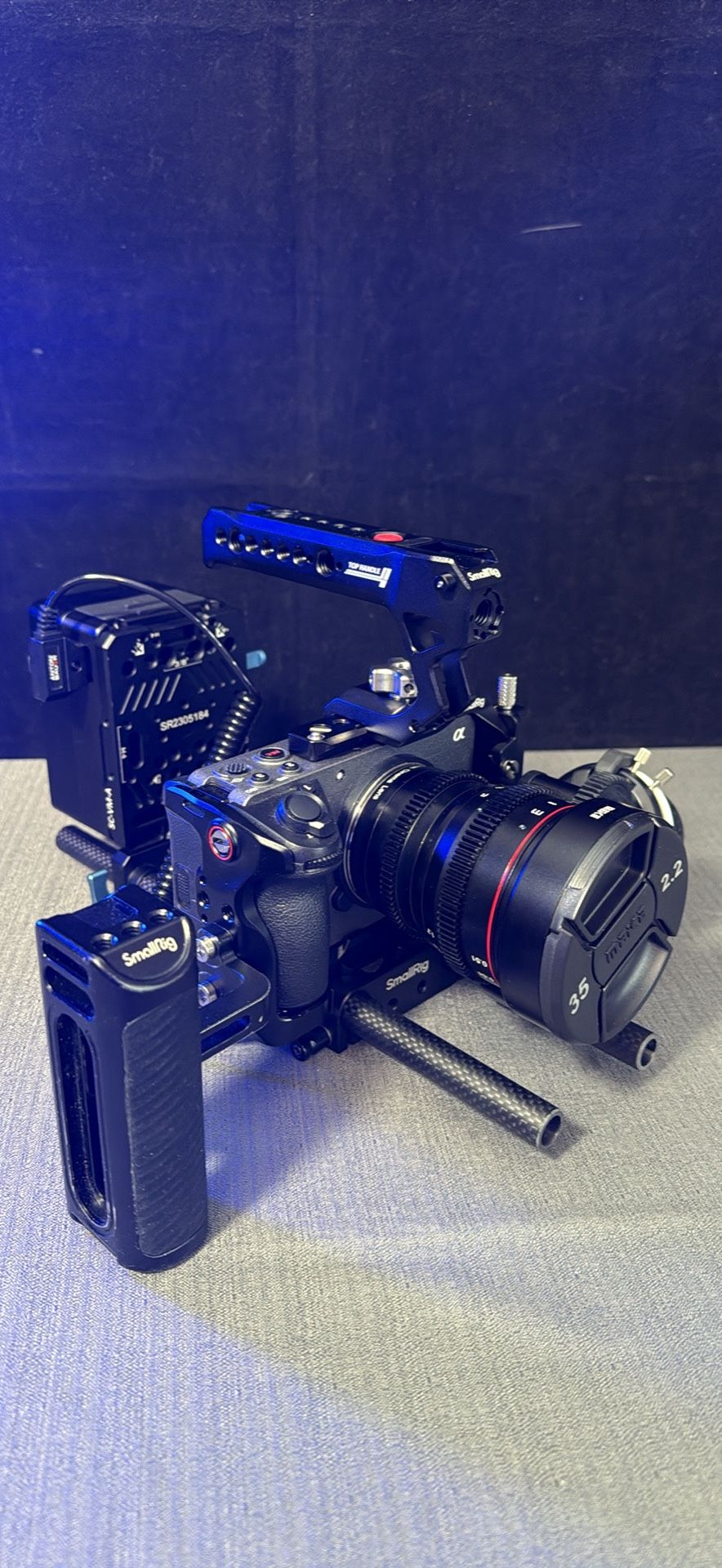 Sony Fx3 Camera Full Rich With Lens Full Cage Power Vmount