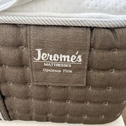Jerome’s Opulence Firm queen mattress w/ adjustable base