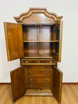 Vintage Armoire with Great Storage