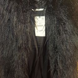 Black Elegant Vest Size M