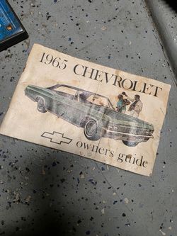 1965 impala book
