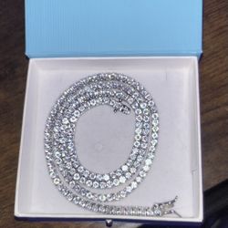 3mm Moissanite Tennis Chain 