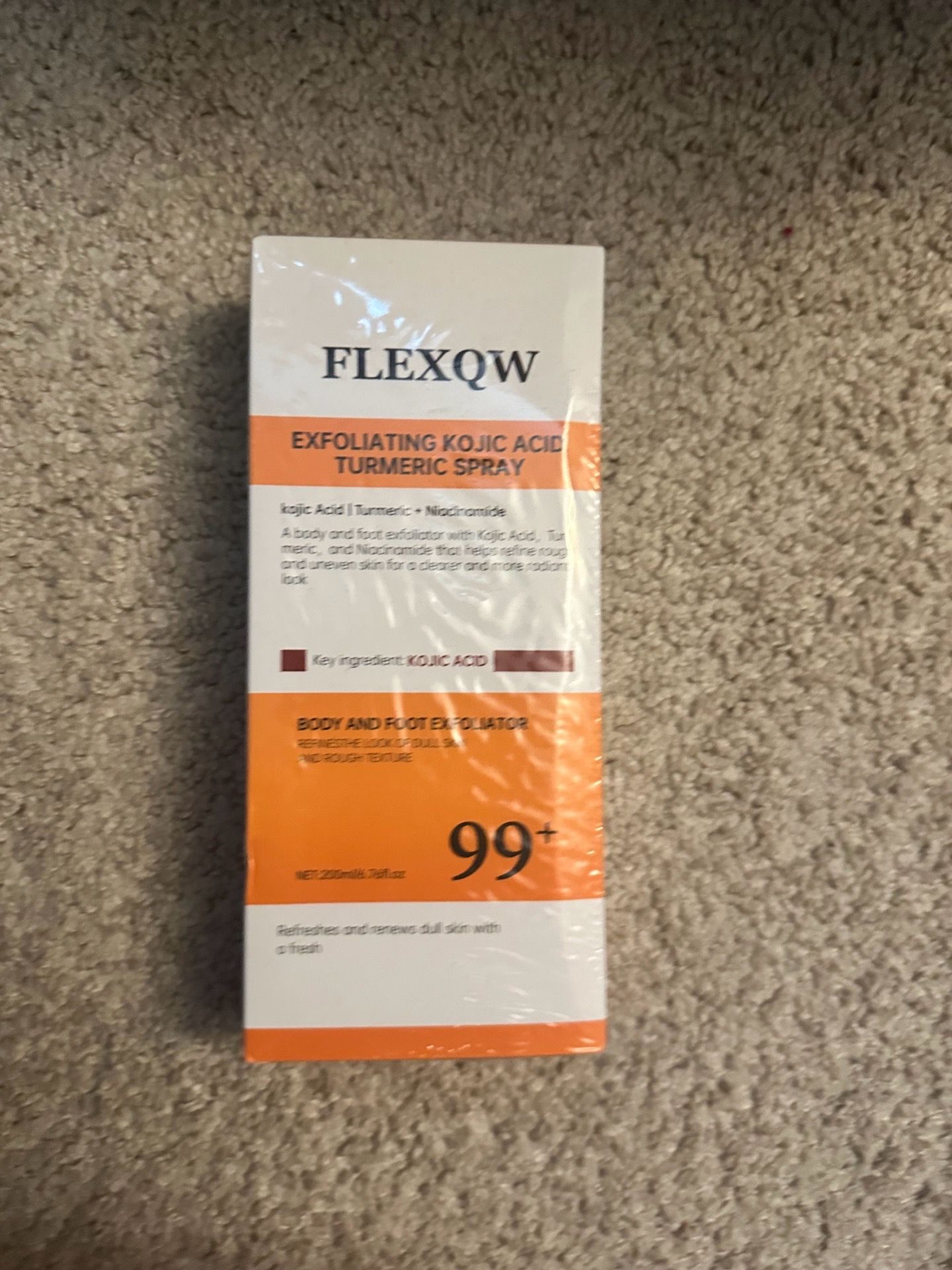 FLEXQW Exfoliating Turmeric Spray