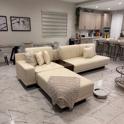 Moving Sale:  Brand New Microfiber Leather Sofa