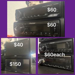 5 Car Stereos For Sell 