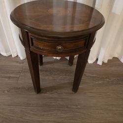 Cherry Wood Side Table