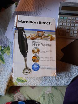 hamilton beach 2sp hand blender new in box