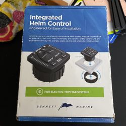 Integrated Helm Control For Boat