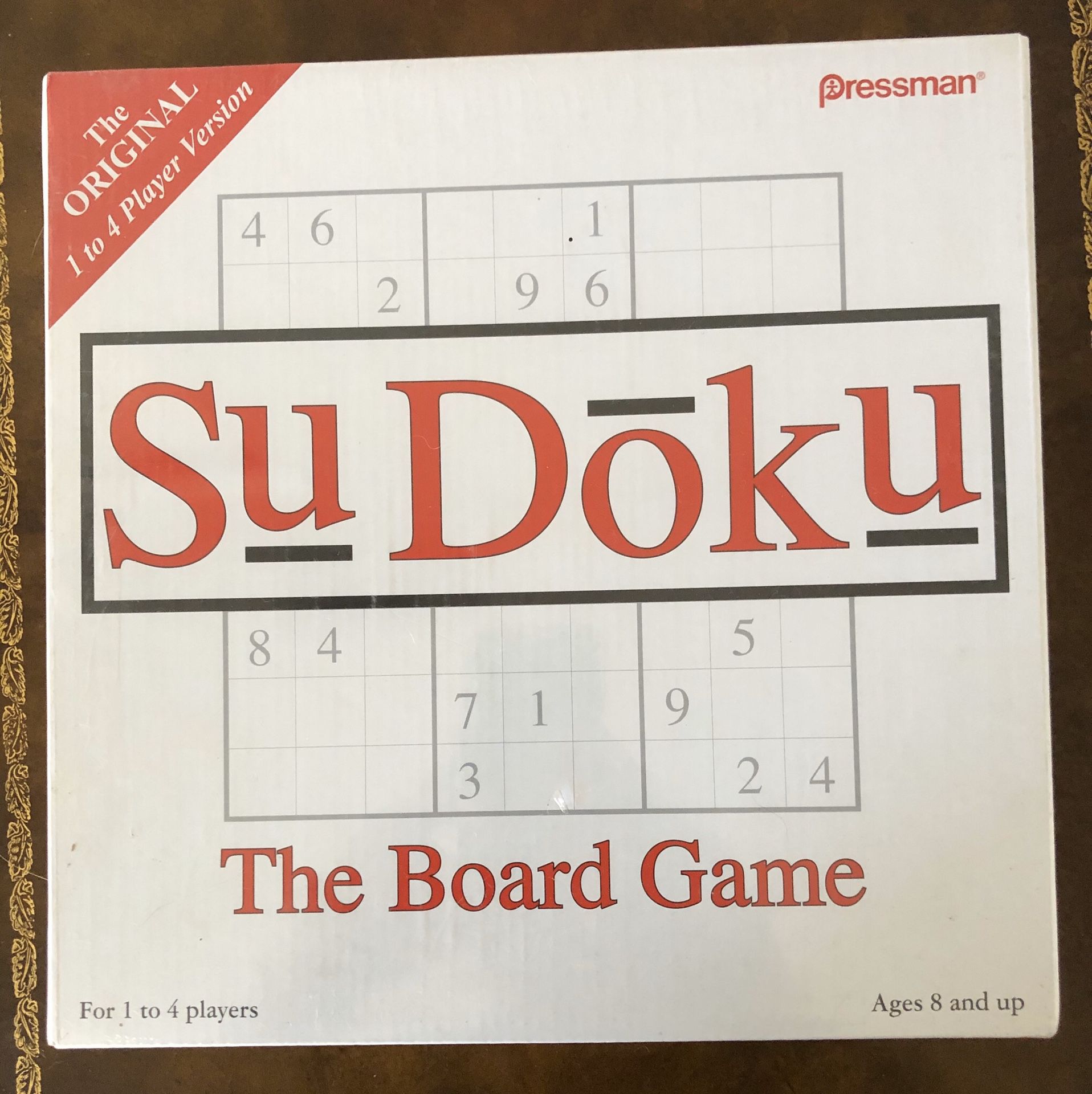 Sudoku The Board Game Pressman Original New Sealed