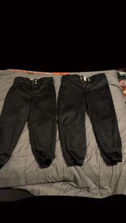 2 pairs of Black Youth Baseball Knickers