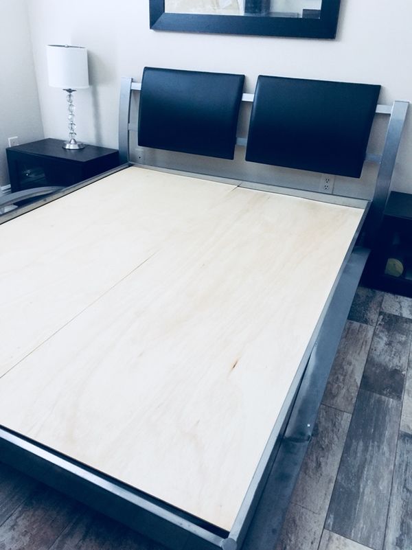 Scan Design Bed Frame With Ecofoam Queen Mattress Furniture In Scan Design Bed Frame With Ecofoam Queen Mattress Furniture In Orlando Fl Offerup