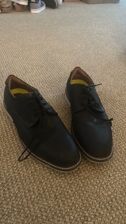 Black Florsheim dress shoes - size 13  open to negotiate