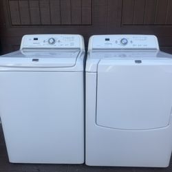 MAYTAG BRAVOS WASHER AND DRYER 