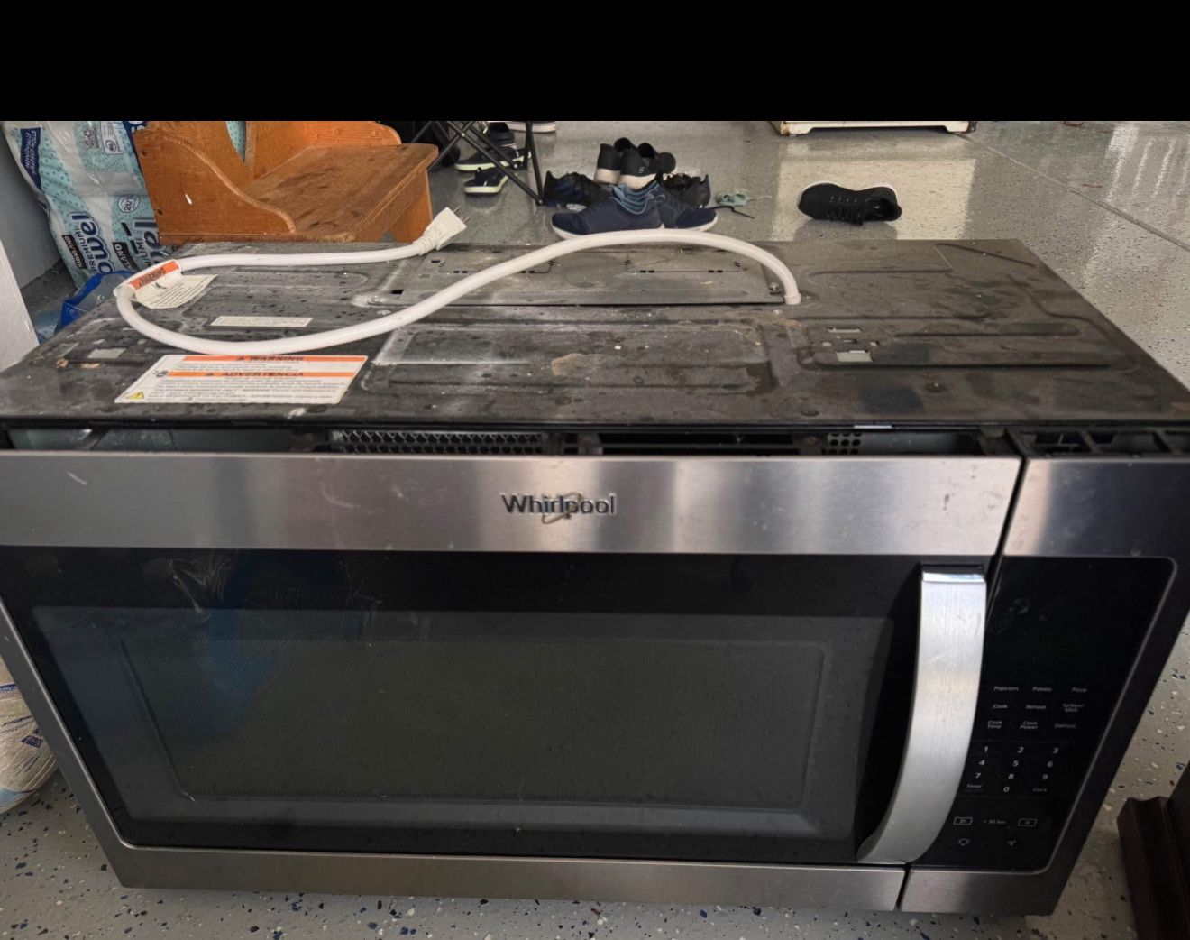 Whirlpool Oven Range Microwave Not Working Use For Parts