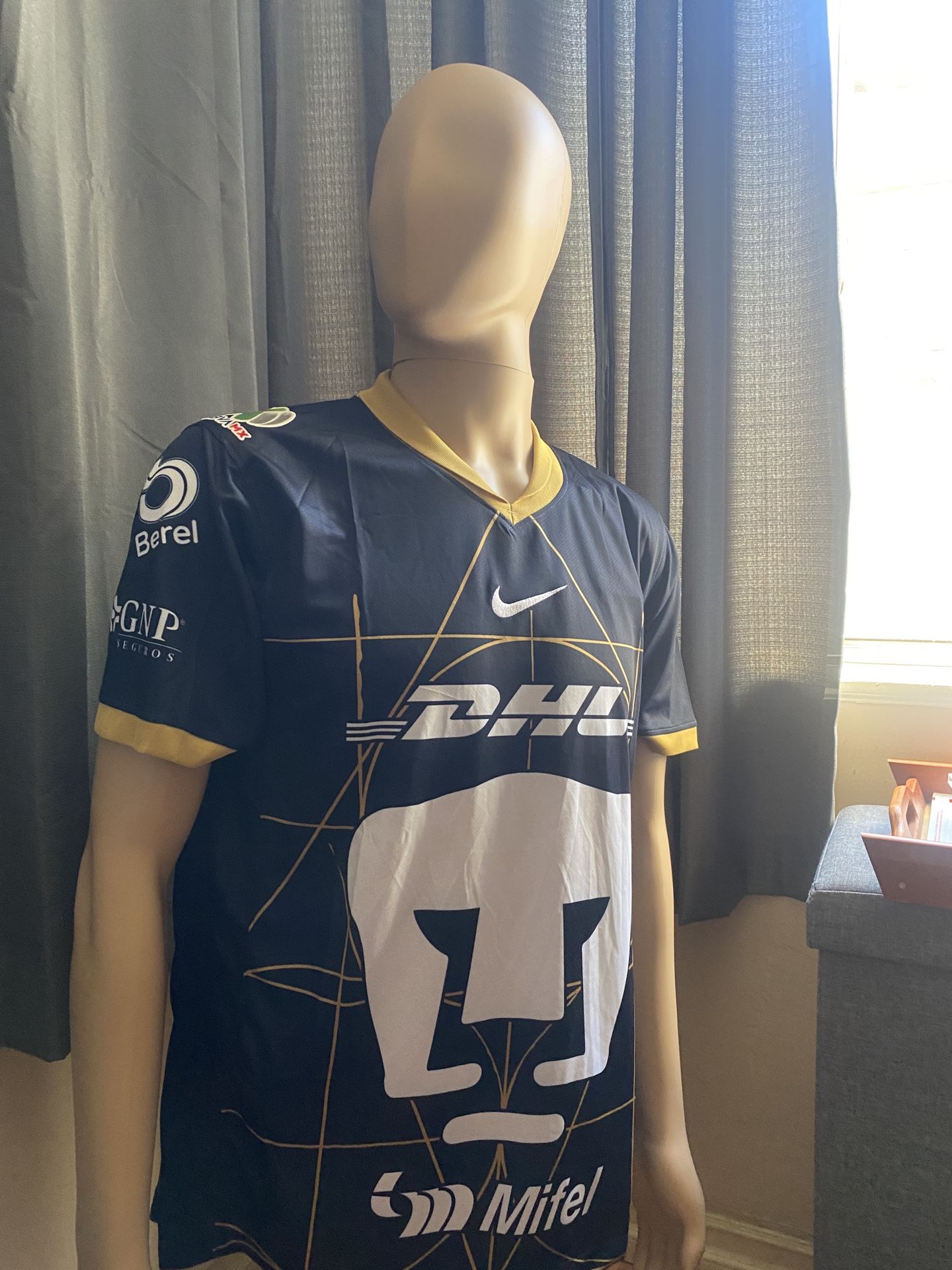 Pumas Away Soccer Jersey 24-25. 4XL