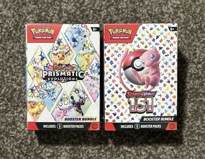 Sealed Pokemon Bundles, SPC & PC ETB 151 & Prismatic!