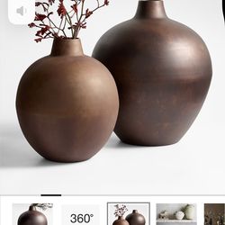 Apone Small & Large Iron Vase