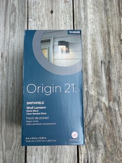 Origin 21 Smithfield Matte Black LED Wall Lantern