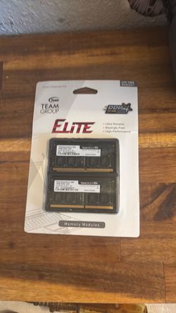 ELITE  DDR42×16GB 3200 still in the plastic brand new