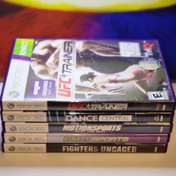 kinect games lot bundle for Xbox360