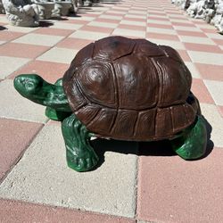 New Turtle Made Out Of Cement Perfect Gift 