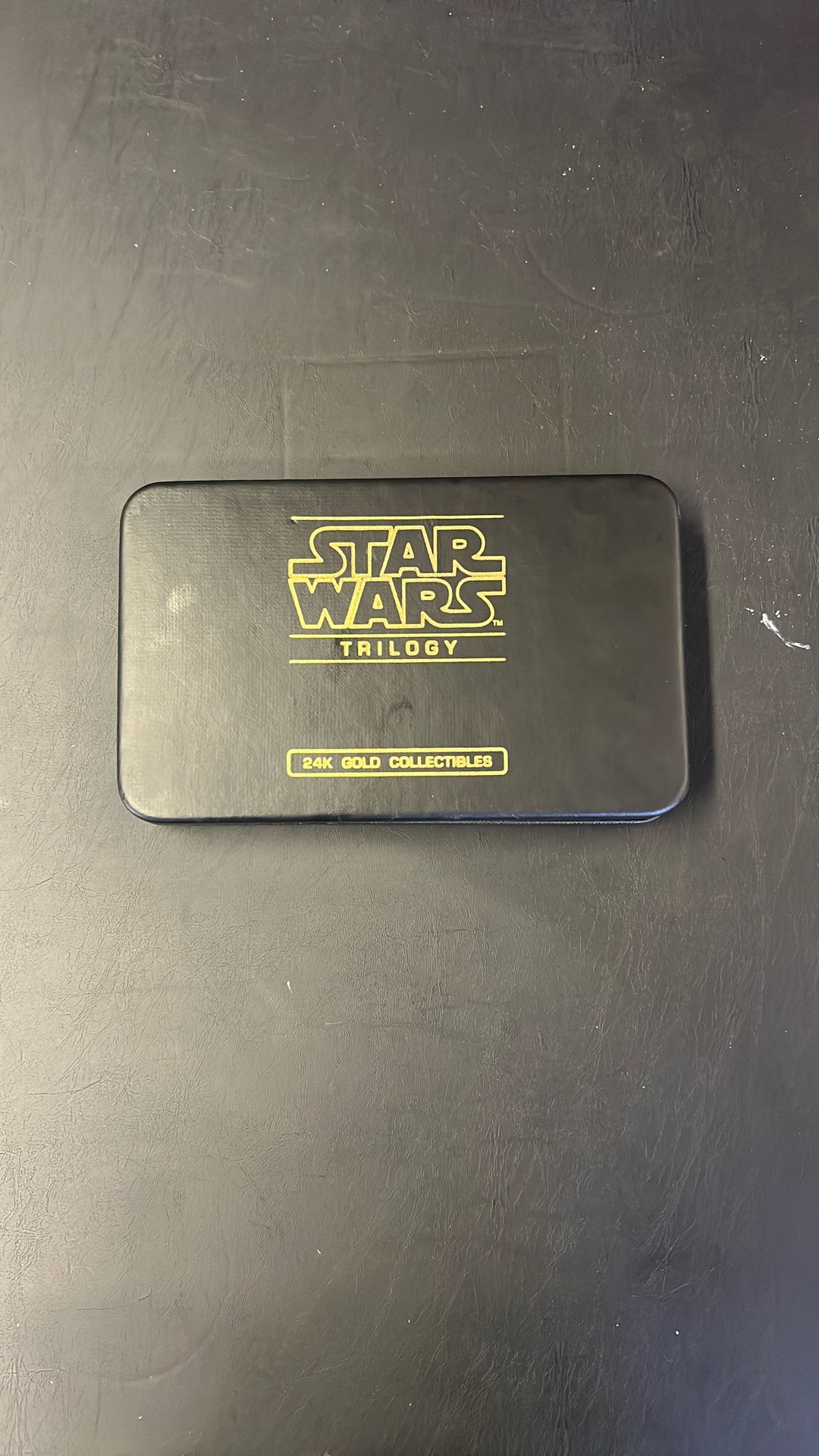 Star Wars Trilogy 24K Gold Plated Collectible Card /1997