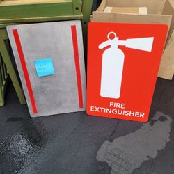 Fire Extinguisher Signs