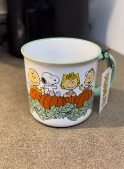 Peanuts gang large collector mug