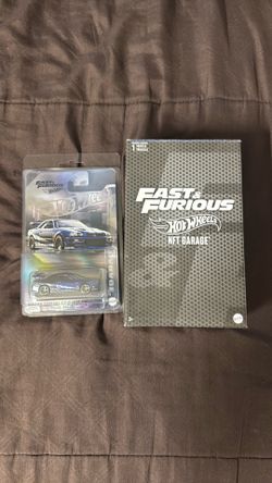 Hot Wheels NFTGarage Nissan Skyline R34 FAST & FURIOUS