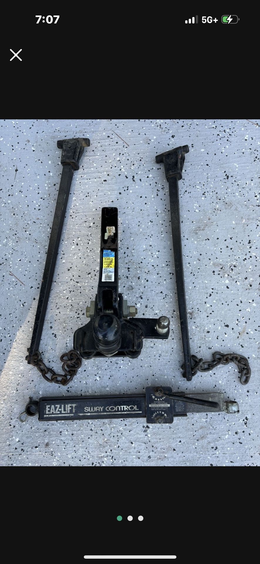 10,000 Pound Weight Distribution Hitch