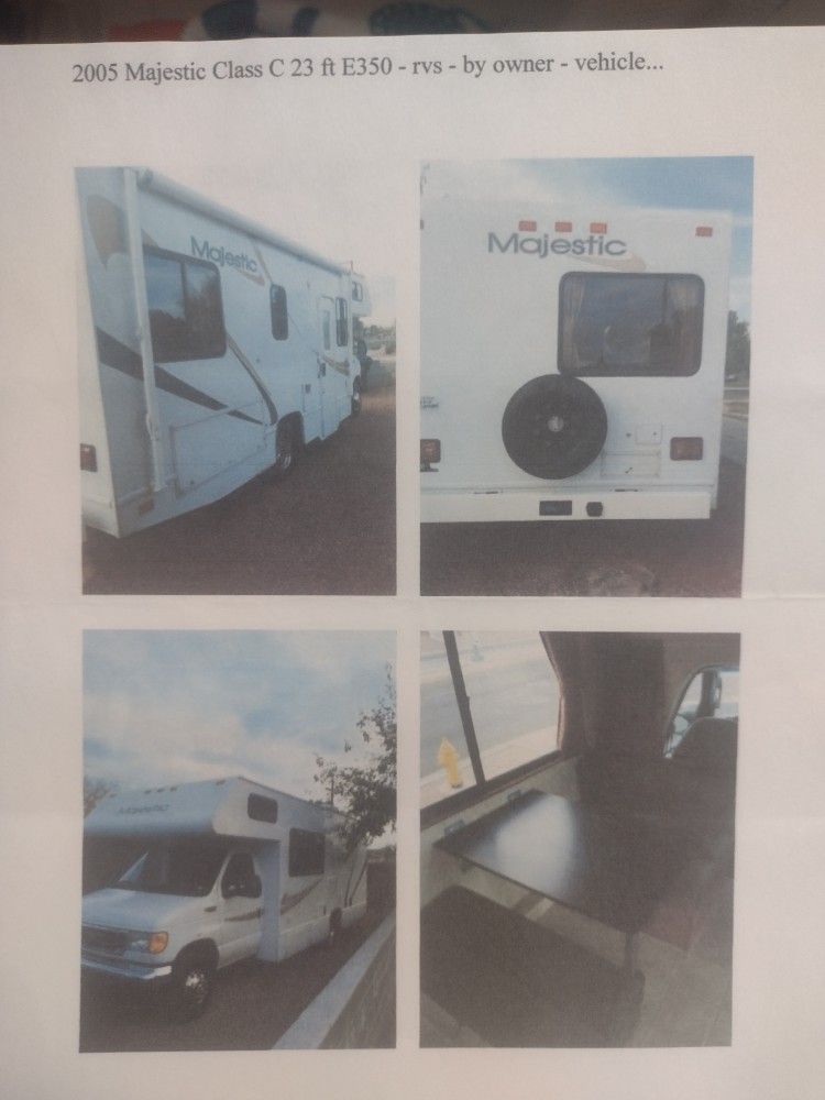 2005 Majestic Motorhome 24 Ft