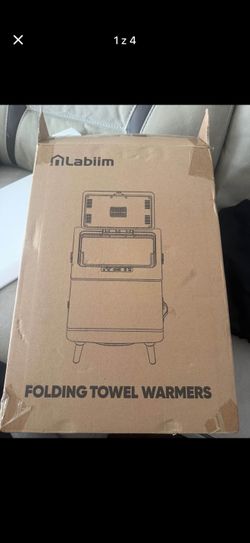 35L Towel Warmers for Bathroom, Foldable Towel Warmer, Bucket Hot Towel Warmer Spa with Dryer