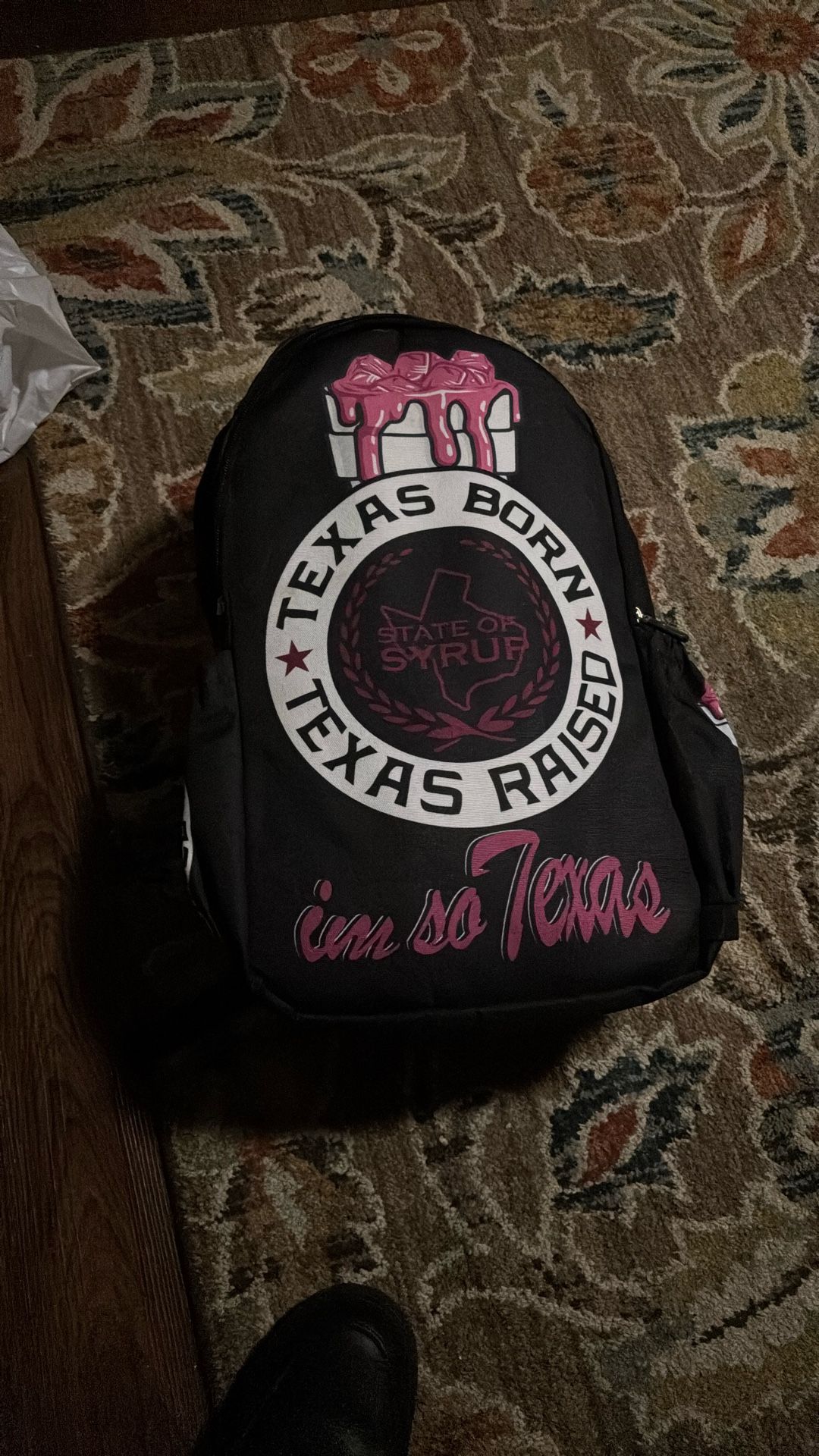 Houston Syrup City Back Pack