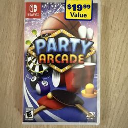 PARTY ARCADE Video Game (Nintendo Switch, 2023) BRAND NEW! PICK UP IN CORNELIUS