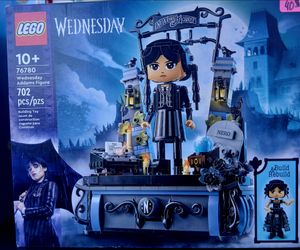 Lego Wednesday Addams figure