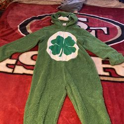 Green Carebare Onsie Adult Large 