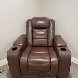 Leather Recliner 