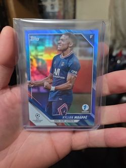 Soccer card kylian  Mbappe