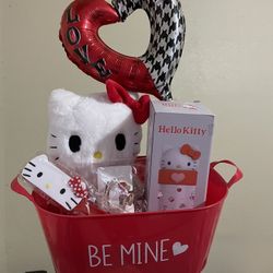 Hello Kitty Gift Basket