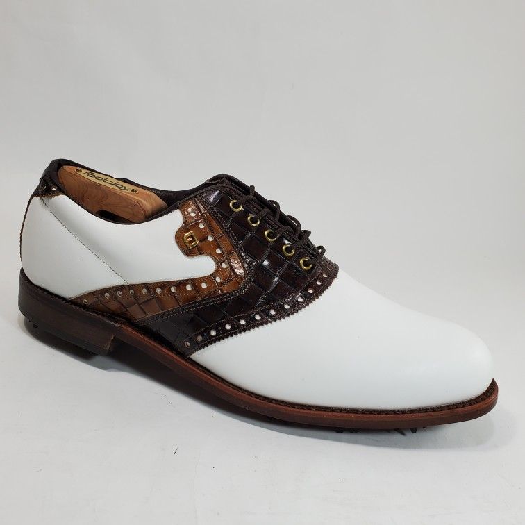 white christmas dresses FootJoy Men's Originals Golf Shoes – Golf HQ main image 0