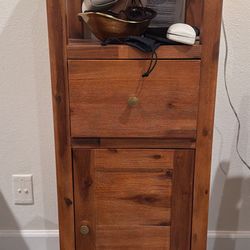 Solid Wood Night Stand 