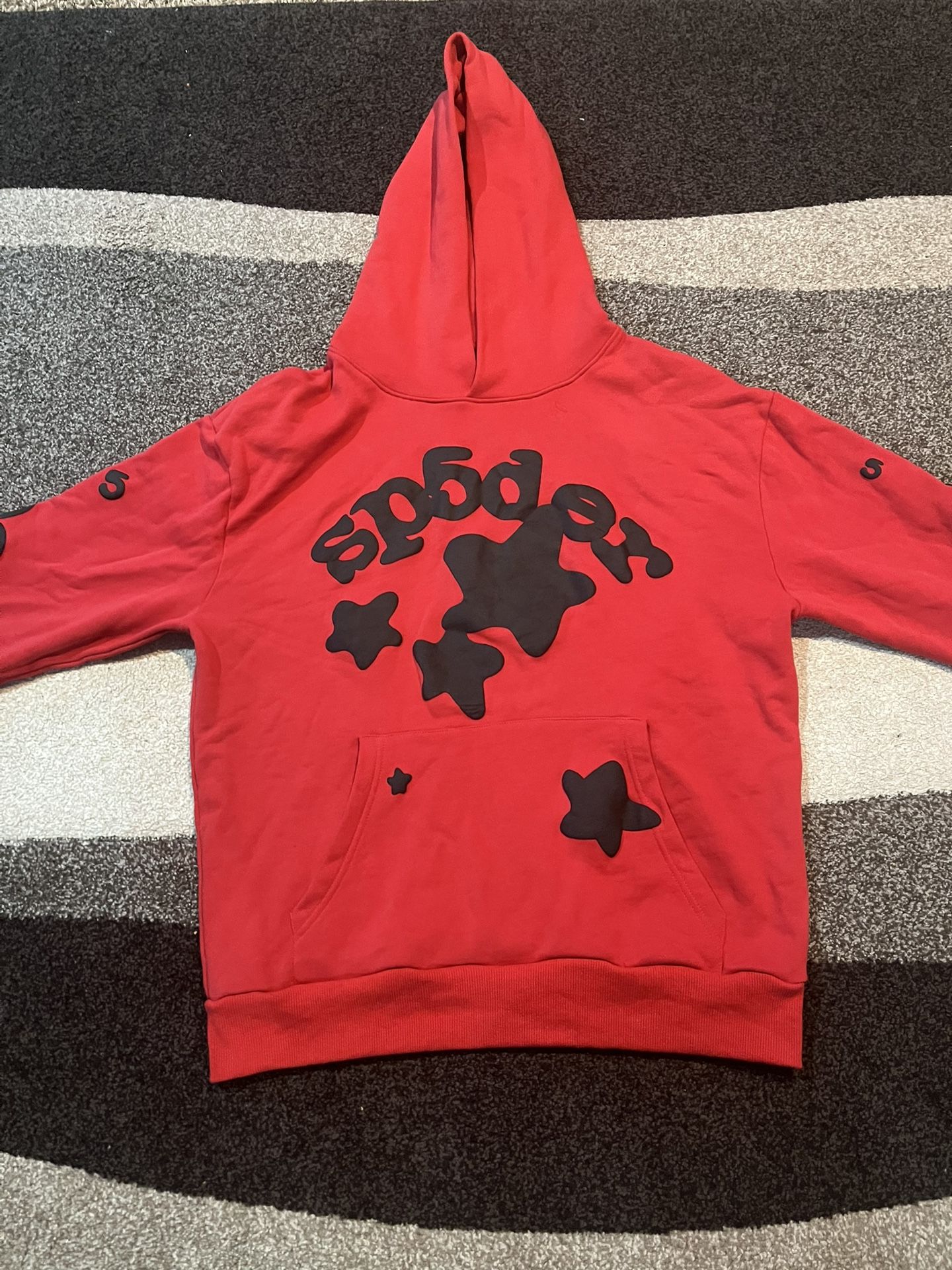 Red Beluga Sp5der Hoodie (Small)