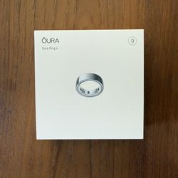 Oura Ring 4 Size 10 Silver