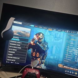 Ps5 Bundle And Gamming Monitor