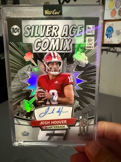 2026 Wild Card Silver Age Comix Mammoth True 1/1 Josh Hoover autograph card