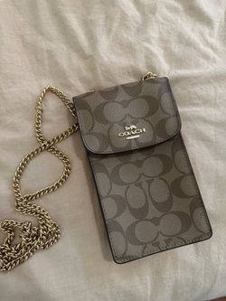 Coach crossbody phone purse
