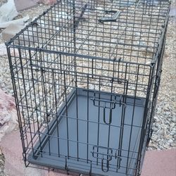 New Two Door 24" Inch Long Dog Crate Carrier